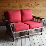 1946 Wicker Loveseat