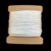 50 Yard Bobbin of White Silk