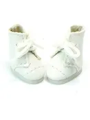 20mm. Laceup Boots (White)