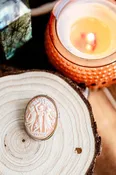Sterling Silver Muses Cameo Pendant