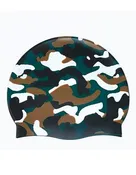 Adult Silicone Swimming Cap - Camo