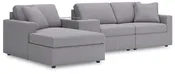 Modmax - L-Shaped Sectional - Granite