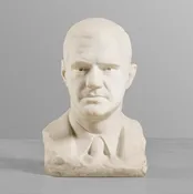 Carrara Marble Bust of Important Dude