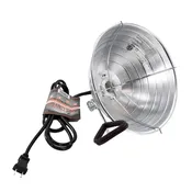 Brooder Lamp Fixture with Clamp