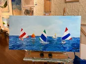 Sunfish sail, Peconic Bay — Nova Constellatio Gallery