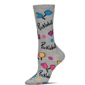 Women's Pickleball Paddle Rayon From Bamboo Crew Socks