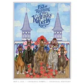 152nd Kentucky Derby "Art of the Derby" Poster (20" x 30")