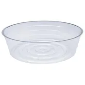 10" Clear Plant Saucer - Deep