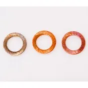 18mm Rainbow Copper Brushed Link