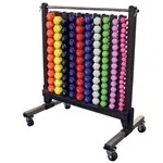 Body Solid Aerobic Group Dumbbell Set & Rack Package