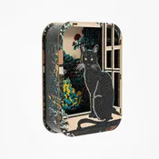 April Cat Shadow Box