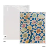 Blue Quilt Wall Art Print