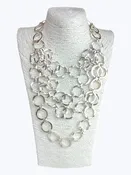 Circle Matte Chain Necklace