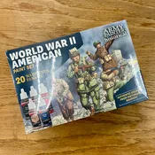 World War II American Paint Set