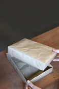 A4 Box with Lid Brown