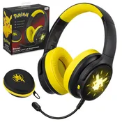 Pokemon Bluetooth Gaming Headphones with Boom Microphone