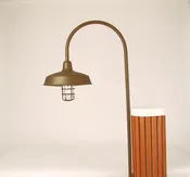 Broward Casting™ Piling Mounted Wharf Light
