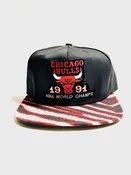 1991 Chicago Bulls Zubaz Snapback
