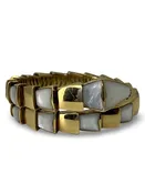 Bulgari Serpenti Viper Mother of Pearl Bracelet