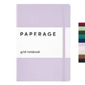 Casebound Grid Journal - 160 Pages - Lavender