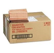 1000 Flat Style Coin Wrappers