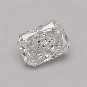 0.40 Carat Radiant Cut Lab Grown Diamond VS1 D