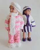 18" Dolls Rachel and Renee Crochet Pattern