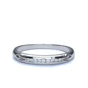 14k Diamond Channel Set Wedding Band #L3255WB 14K