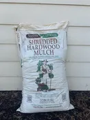 Dark Shredded Hardwood Mulch — Good Earth Garden Market