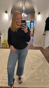 Black Long Sleeve Top
