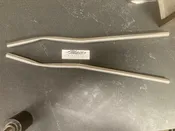 Titanium S-Bend Chains stay (pair) — Blaze Bicycles