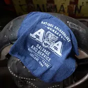Double A Blue Shop Rag