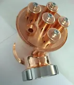 4″ Copper Bubble Plate Section for Flute Still | Olympic Distillers