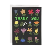 Little Flowers Thank You Card