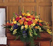 Celebration of Life Casket Spray