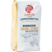 Cafe Ole Caramel Coconut Commemorative Collection Whole Bean Coffee 12 oz. (x2)