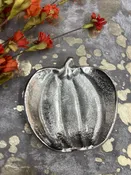 Cast Aluminum Pumpkin Dish