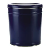 Blue Med TX C&C 5 Popcorn Can — 11-1/2" btm. x 12-1/4" top x 14-1/8" ht