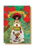Happy Birthday Chica Greeting Card — Golden Braid Books