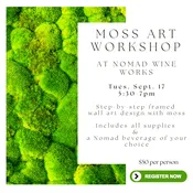 Moss Art Workshop