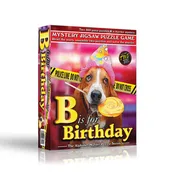 B is for Birthday Alphabet Mystery Jigsaw Puzzles (2) 500 pc