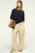 COTTON STRIPE PANTS