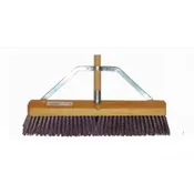 24” Garage Broom with 60” Metal Tip Handle
