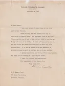 Charles Curtis    Vice President — Custodians of History