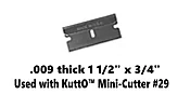 R-9 Blade (100 pack)