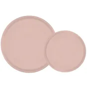 BrimWare Basic Combo Plates (Peach) - 20 ct.