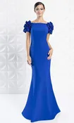 Alexander by Daymor 1270 Embellished Bateau Long Dress