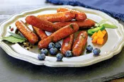 Blueberry-Maple Sausage Links