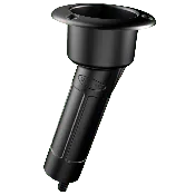 ABS Plastic<br>15º Rod Angle<br>Round Top<br>Drain at Bottom <br> P1015D