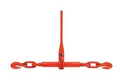 Ratchet Load Binder, Quarter Inch Chain Size, Heavy Duty